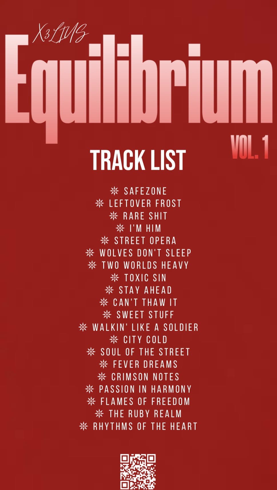 EQUILIBRIUM Tracklist